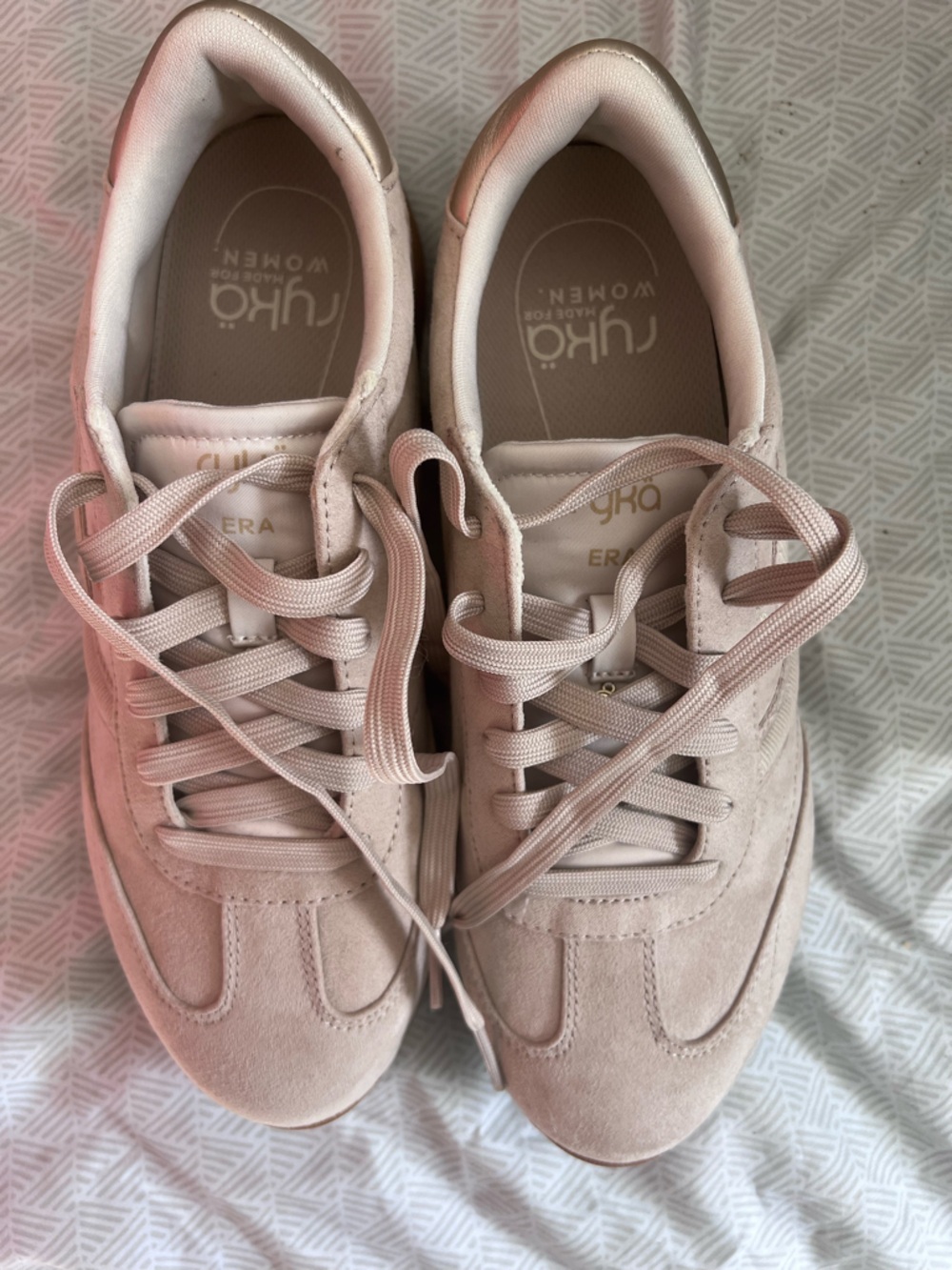 NWOT Rykä Era Lace-Up Sneakers - Terra Taupe - Size 9 - Picture 3 of 10